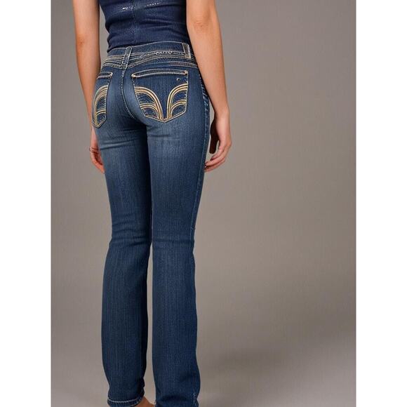Hollister Denim - Hollister Jeans Size 1R 25 x 31 Blue Denim Medium Wash women's